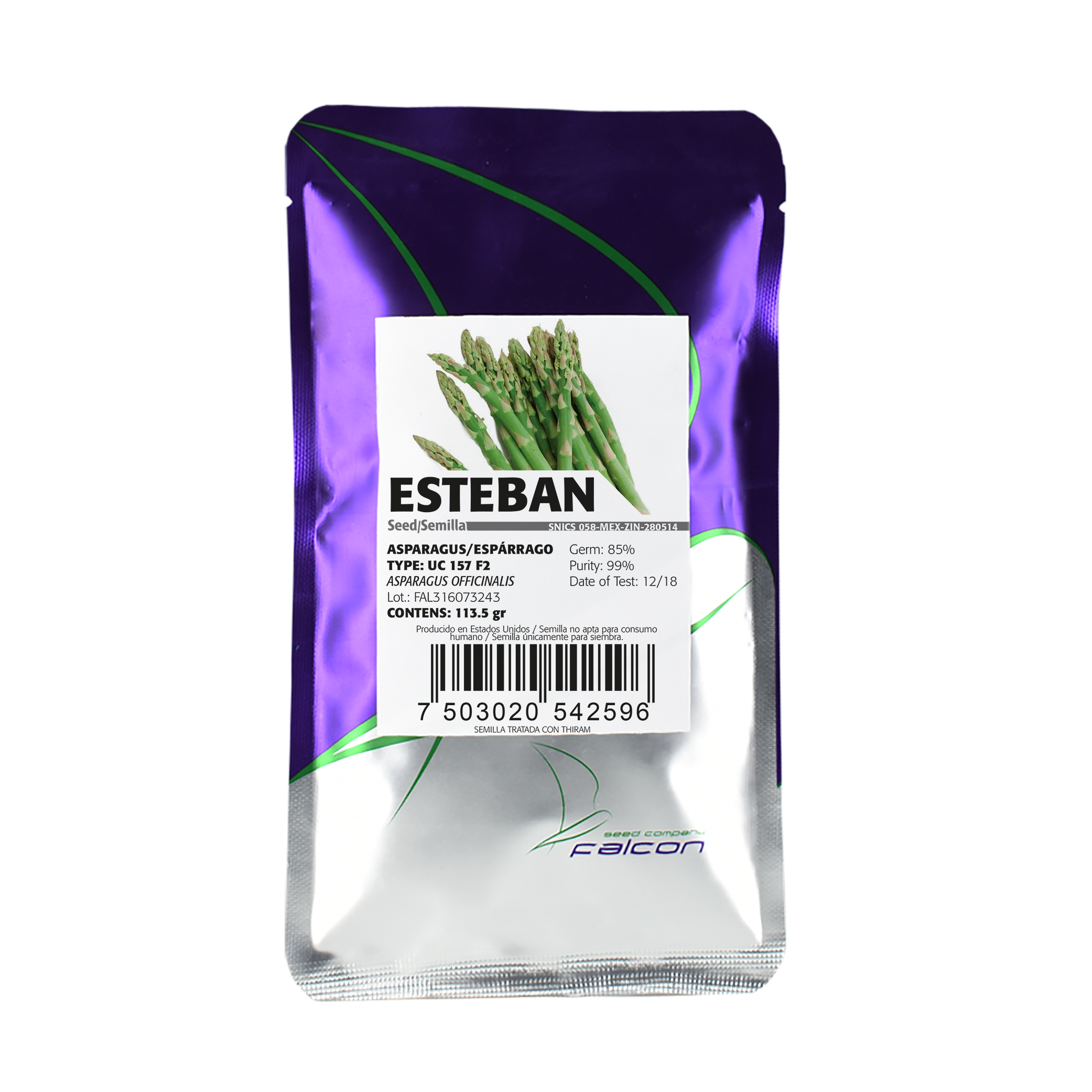 Espárrago PL Esteban Falcon Seeds